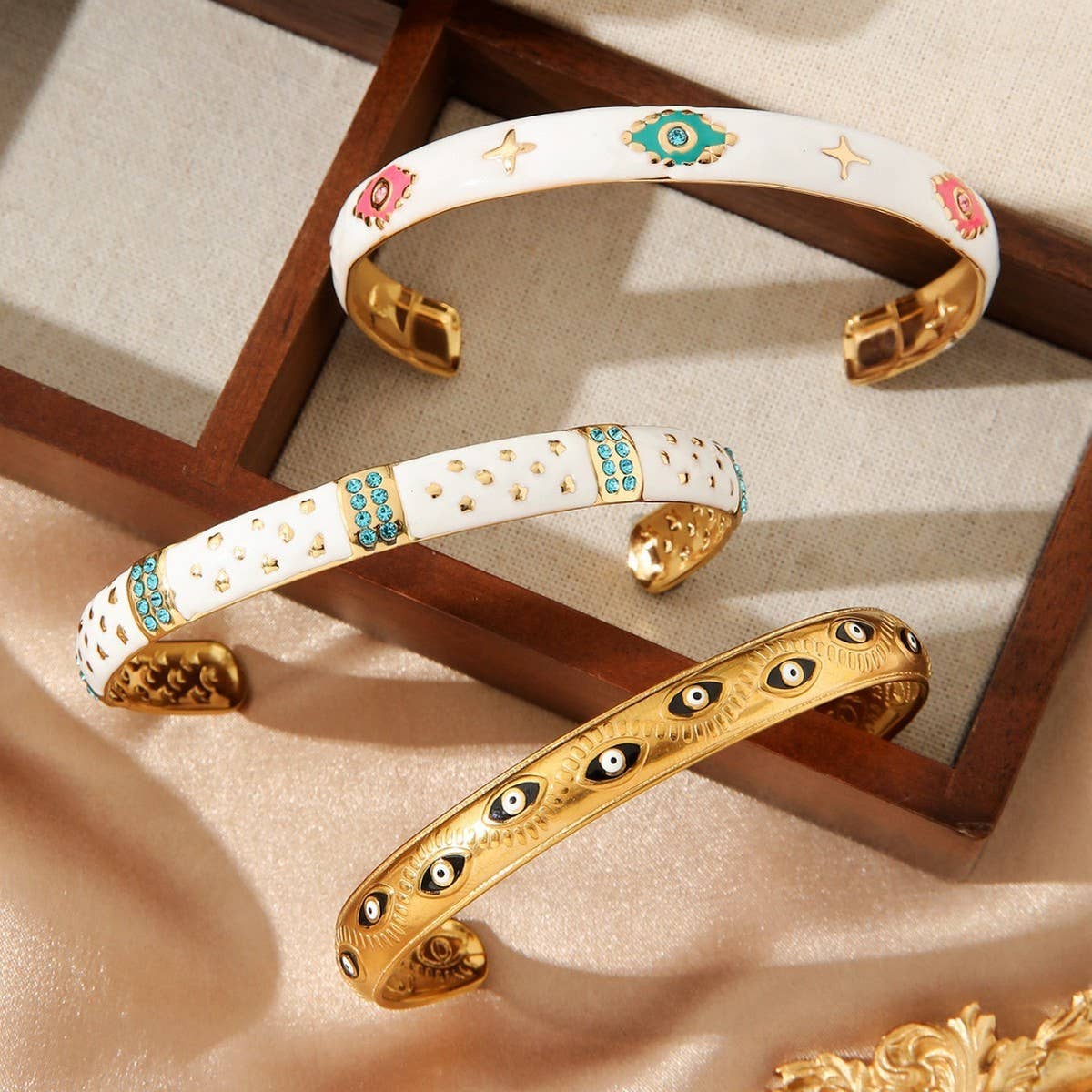 PERSONALIZED FASHION RETRO DESIGN OIL DROP BRACELET_CWMM3737