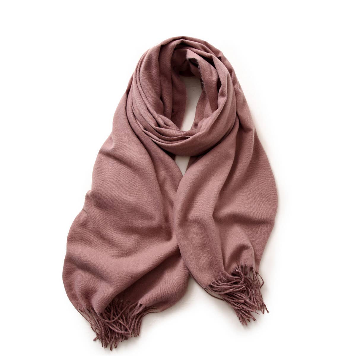 Winter Scarf Shawl - Soft Warm Fringe Design
