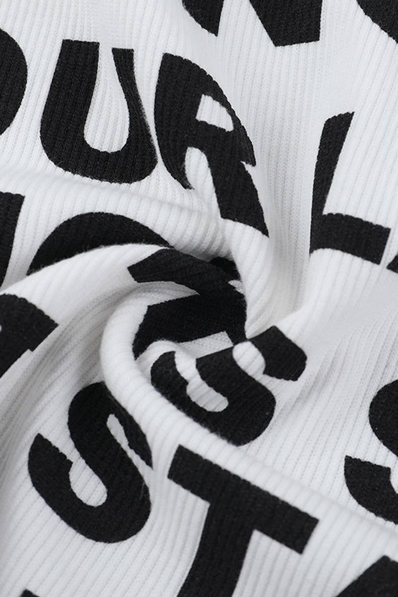 CWTTK0872_LETTER PRINT SLIM FIT SLEEVELESS TANK TOP