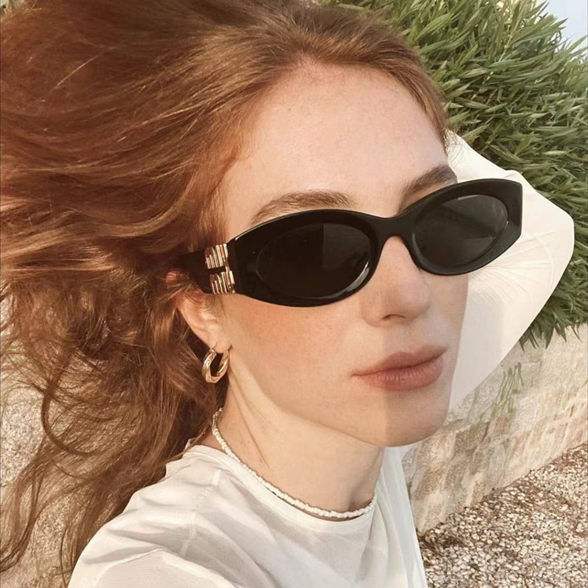 FASHION OVAL FRAME SUNGLASSES RETRO SUNGLASSES_CWASG0599