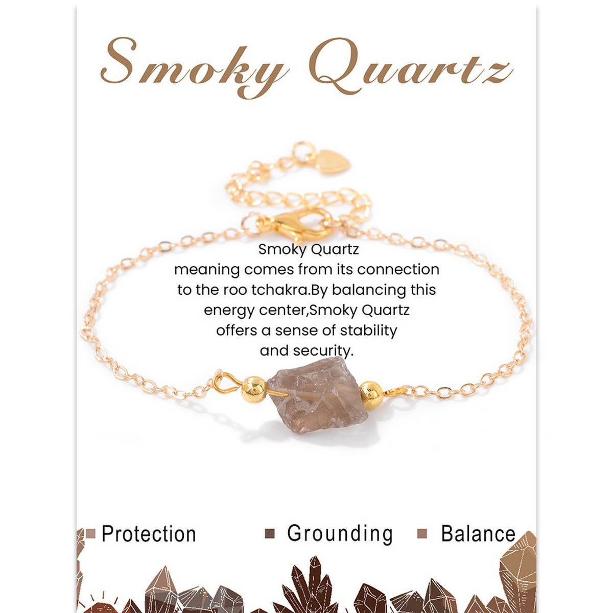 NATURAL STONE IRREGULAR VERSATILE BRACELET