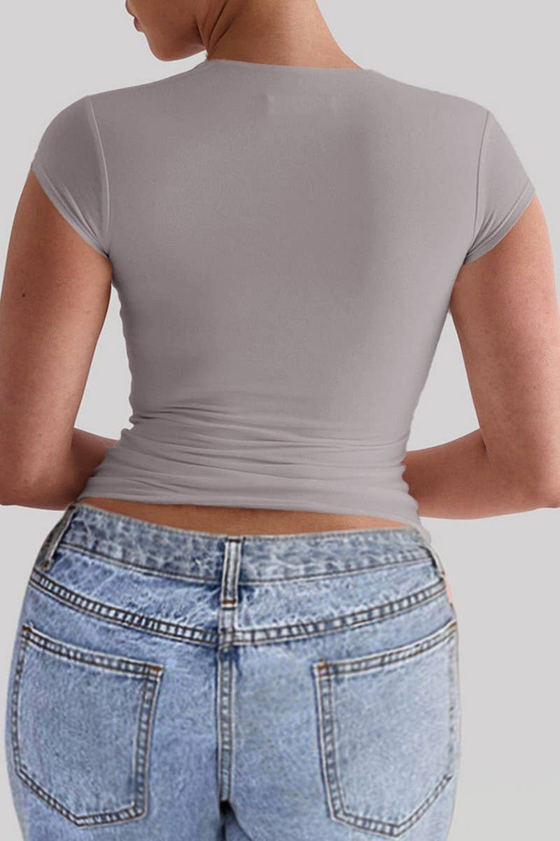 CWTTSL0380_SPORTS ELASTIC SLIM FIT YOGA WEAR