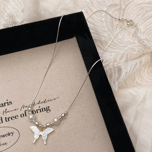 NEW HIGH-END BUTTERFLY PENDANT NECKLACE FOR WOMEN
