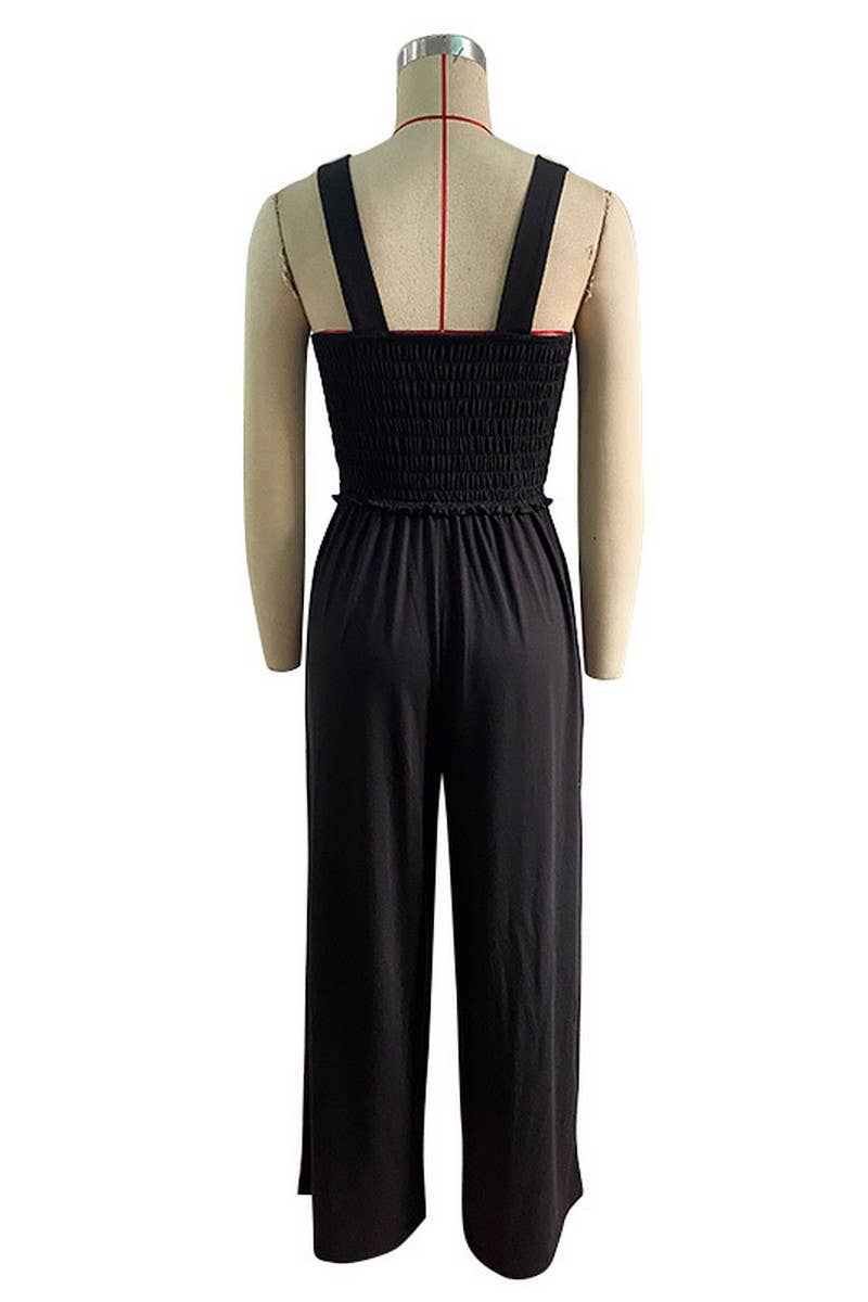 CWSJS0615_LOOSE WIDE-LEG JUMPSUIT WITH SUSPENDERS JUMPSUIT