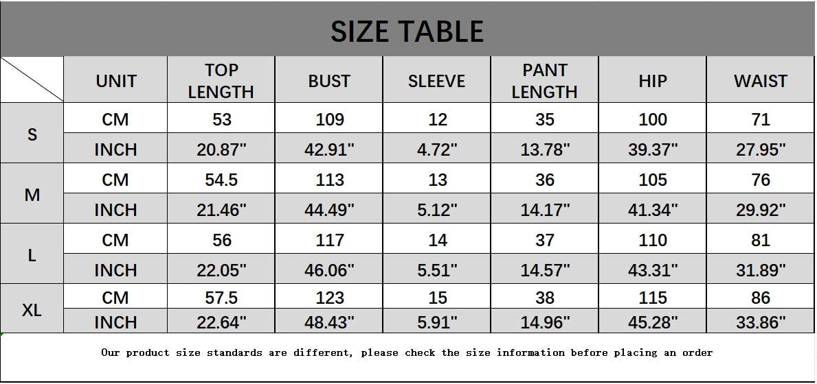 CWSTB1530_LOOSE ROUND NECK SHORT SLEEVE SHORTS KNITTED SUIT