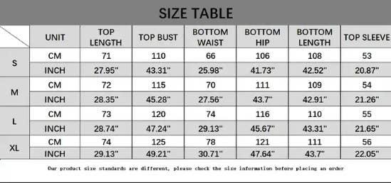 CWSS1064_SPRING AND AUTUMN LOOSE CASUAL TWO-PIECE SUIT