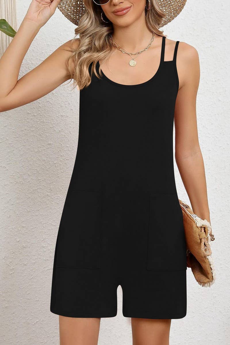 CWSJS1455_SUMMER LOOSE CASUAL BACKLESS JUMPSUIT