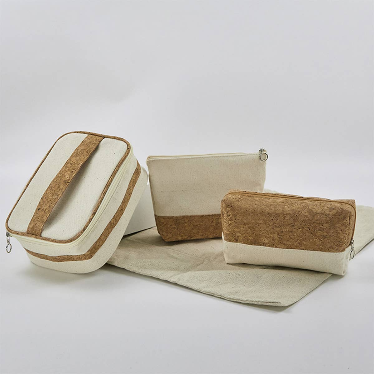 TRAVEL TOILETRIES STORAGE BAG SET MAKEUP BAG_CWAB1423