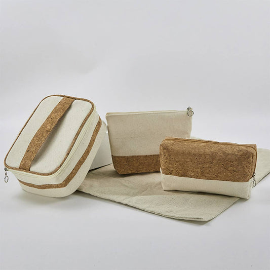 TRAVEL TOILETRIES STORAGE BAG SET MAKEUP BAG_CWAB1423