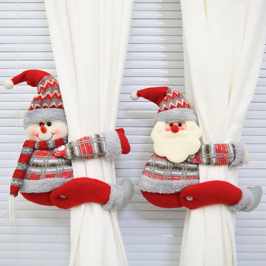 CWMM9395_CHRISTMAS CURTAIN BUCKLE CARTOON DOLL PENDANT