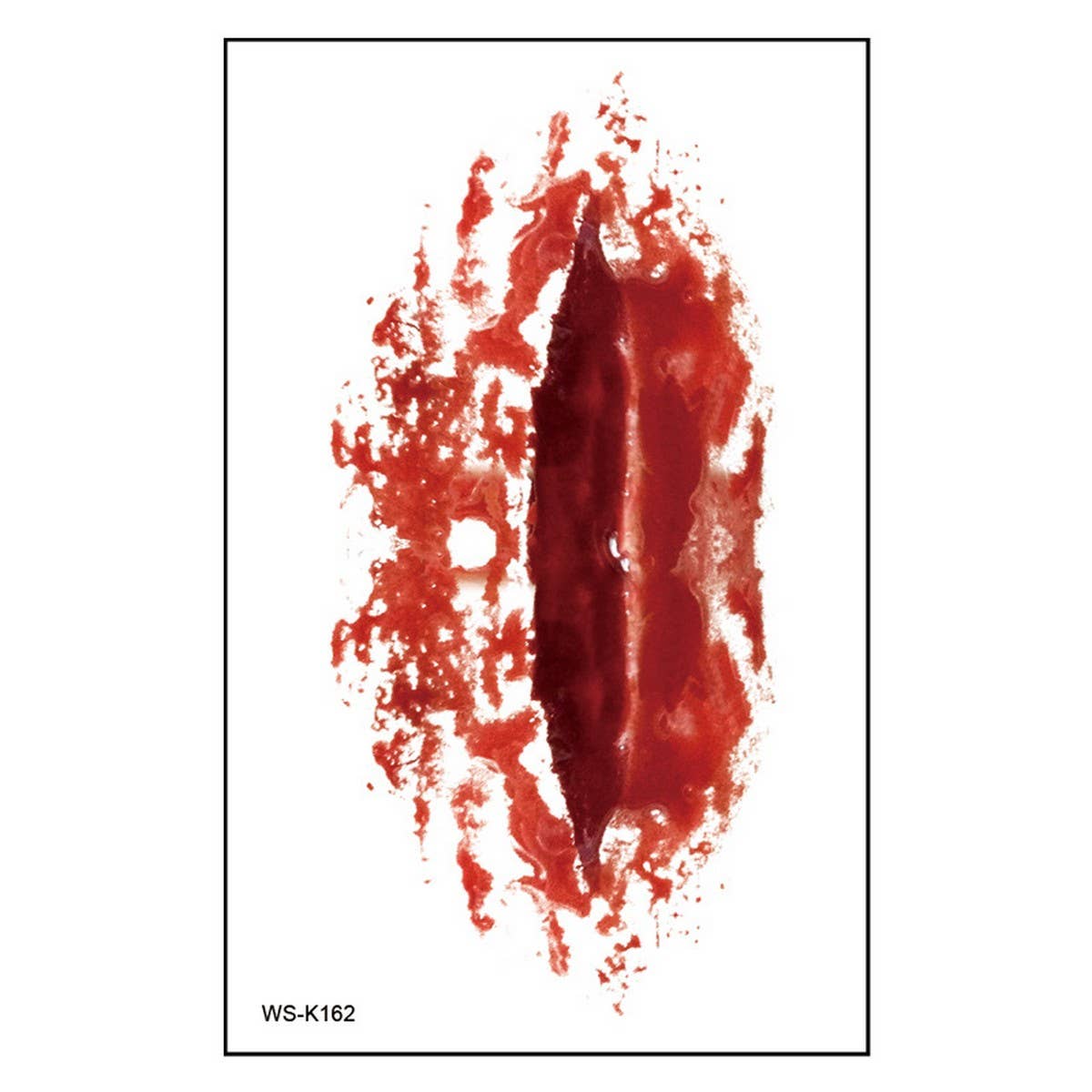 Halloween Scar Tattoos ? Bloody Wound Stickers