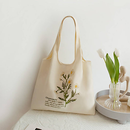 Vintage Canvas Shoulder Tote Bag for School_CWAB5622