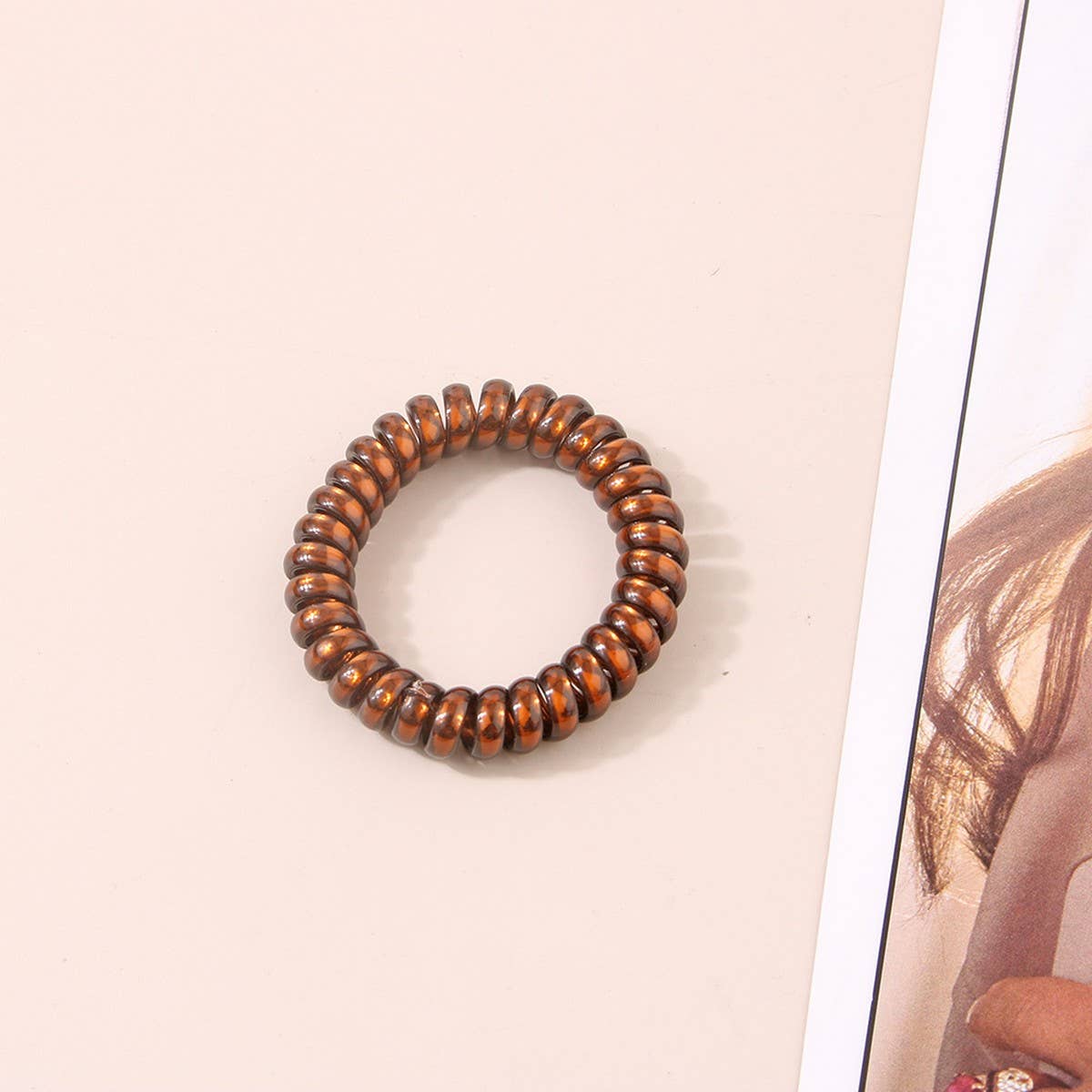 CWAHA1380_SIMPLE PHONE LINE HAIR TIE