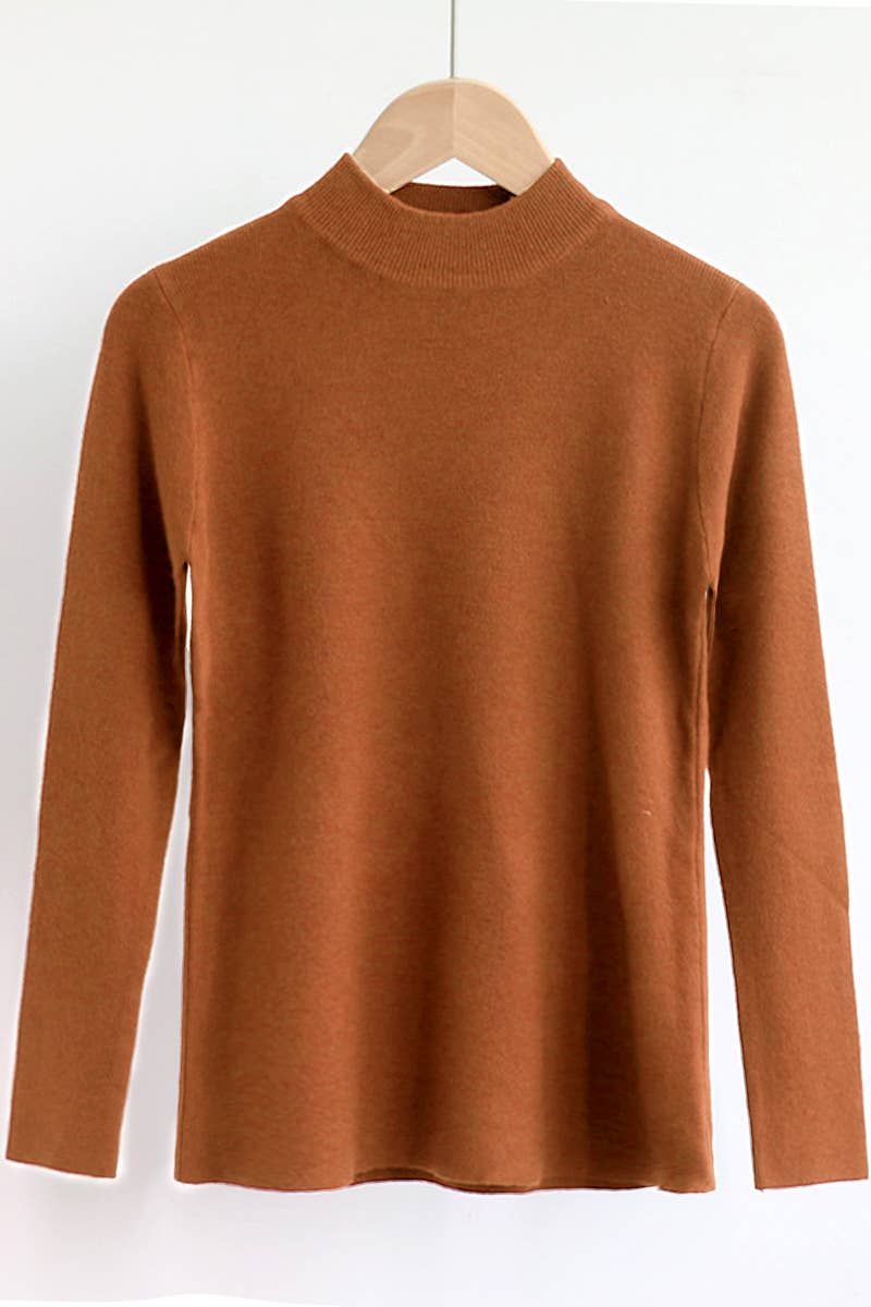 CWOSWL0538_Simple Crew Neck Pullover Sweater