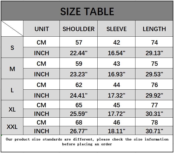 BAGGY CASUAL VINTAGE LONG-SLEEVED DENIM JACKET