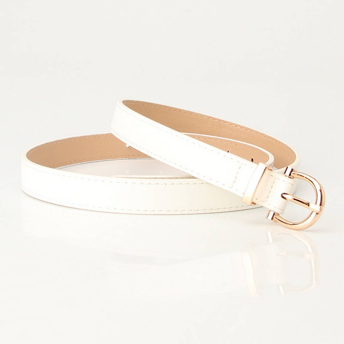 CWABE0906_SOLID COLOR PERSONALITY BELT