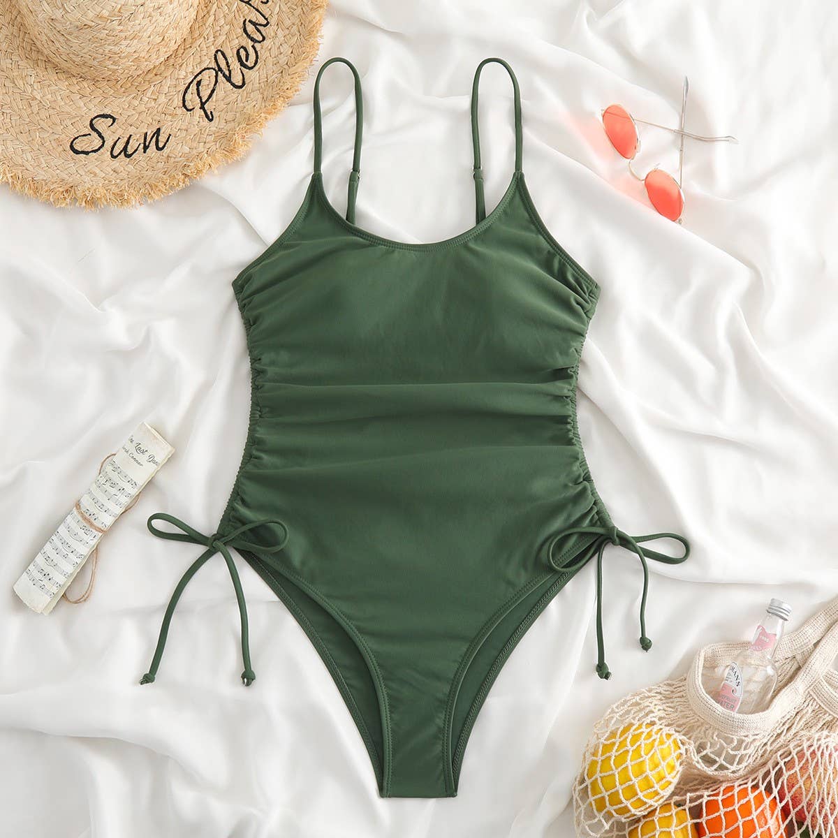 WOMEN'S SEXY LEOPARD PRINT ONE-PIECE SWIMSUIT