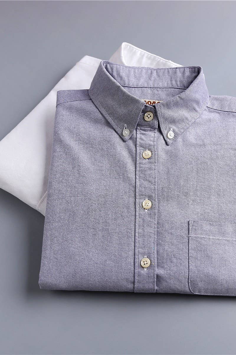 CWTSTL2244_SOLID COLOR LONG-SLEEVED COTTON BOTTOMING SHIRT