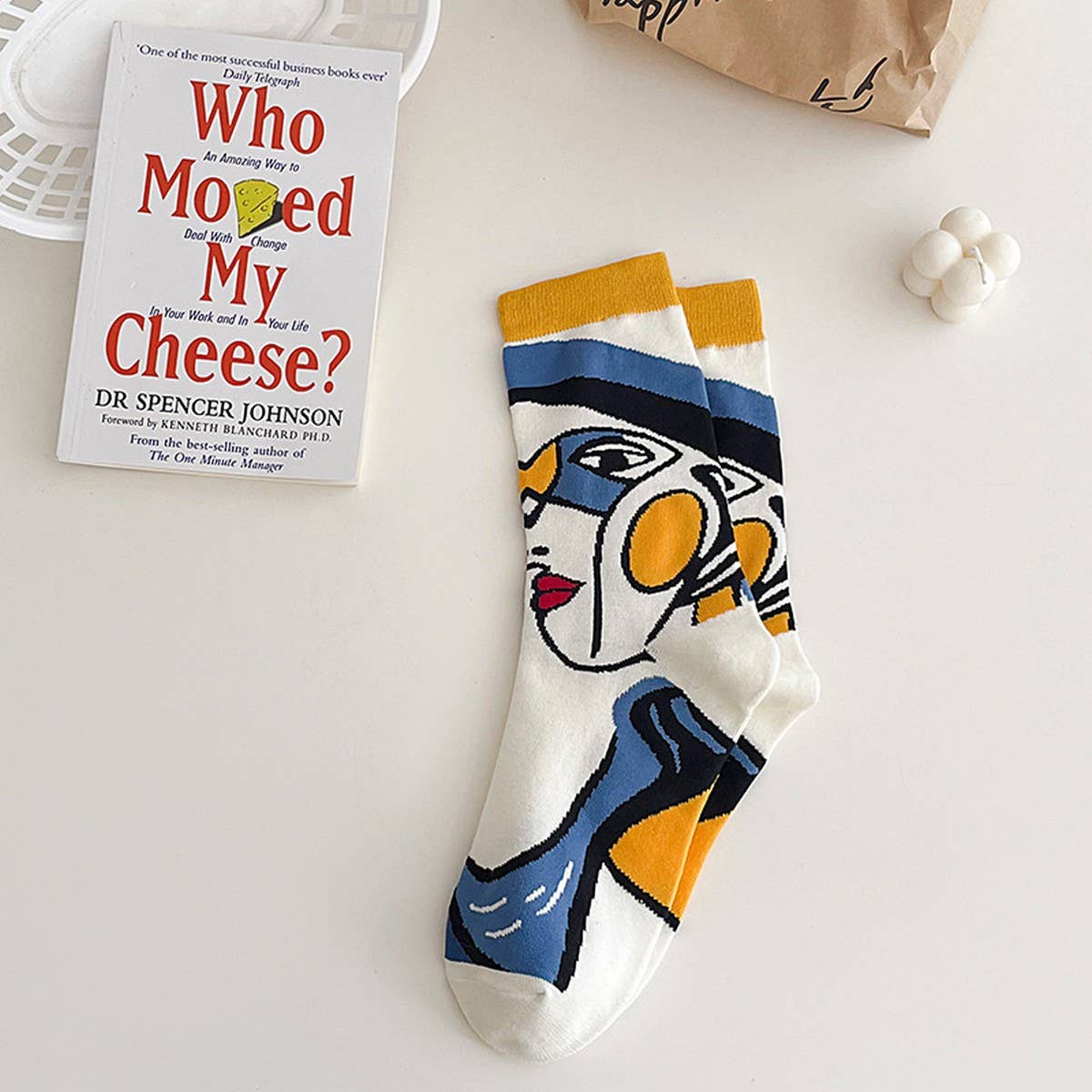 CWMS02728_WOMEN CREW SOCKS BREATHABLE SWEAT ABSORB