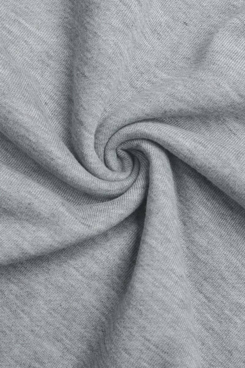 CWTBLL2319_BEADED ROUND NECK HOLLOW PULLOVER SWEATSHIRT