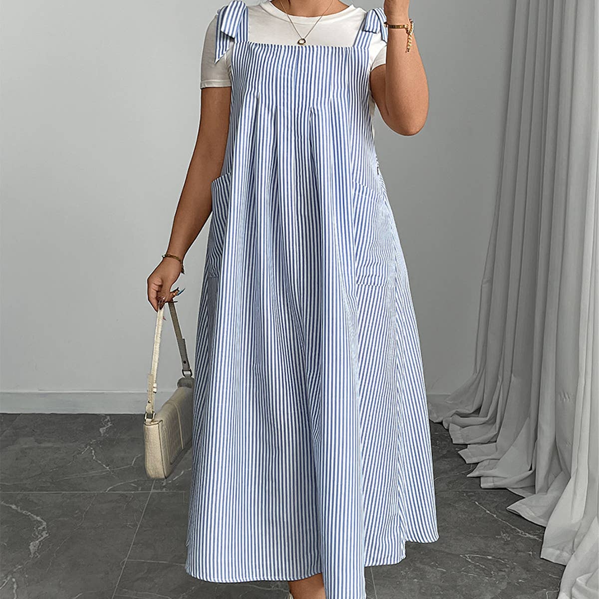 Women?™s Plus Size Solid Tank Romper Dress_CWDMD5957
