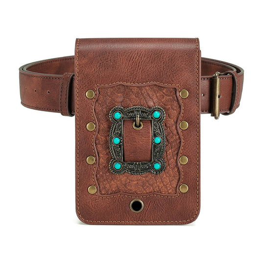 RETRO ROCK GOTHIC STEAMPUNK SHOULDER BAG PURSE_CWAB0634