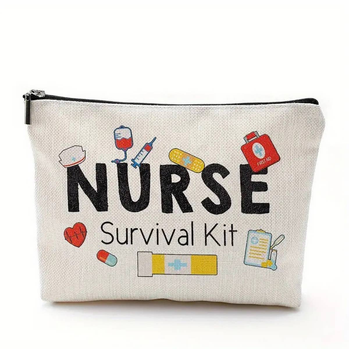 WATERPROOF LINEN COSMETIC BAG_CWAB1775
