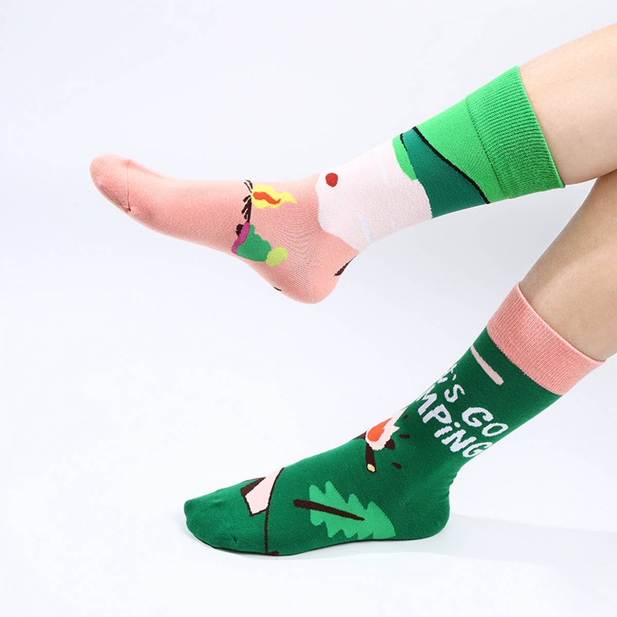 CASUAL ALL-MATCH MID-CALF SOCKS_CWMS1010
