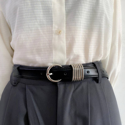 NICHE DESIGN HIGH-END PIN BUCKLE BELT_CWABE0648