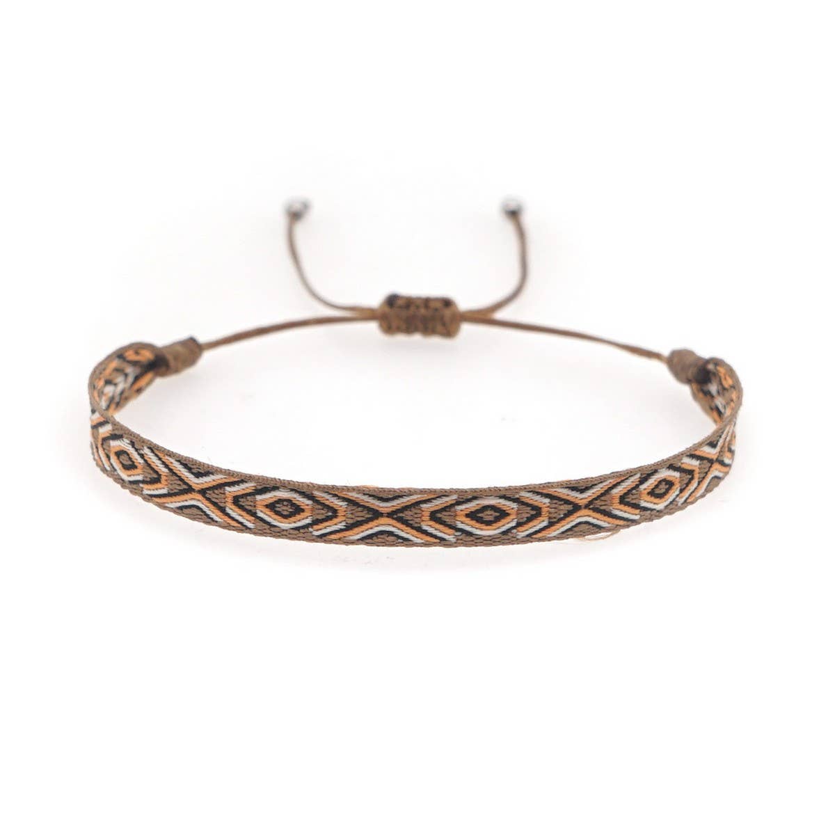 ETHNIC STYLE NYLON RIBBON RETRO HANDMADE BRACELET_CWMM3870