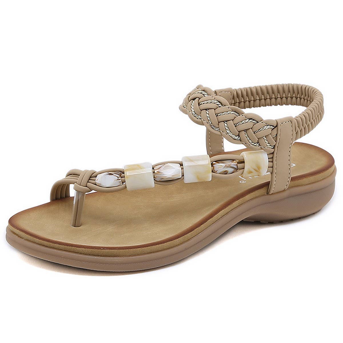 CASUAL ANTI SKID FASHION RHINESTONE SANDALS_CWSHS0540