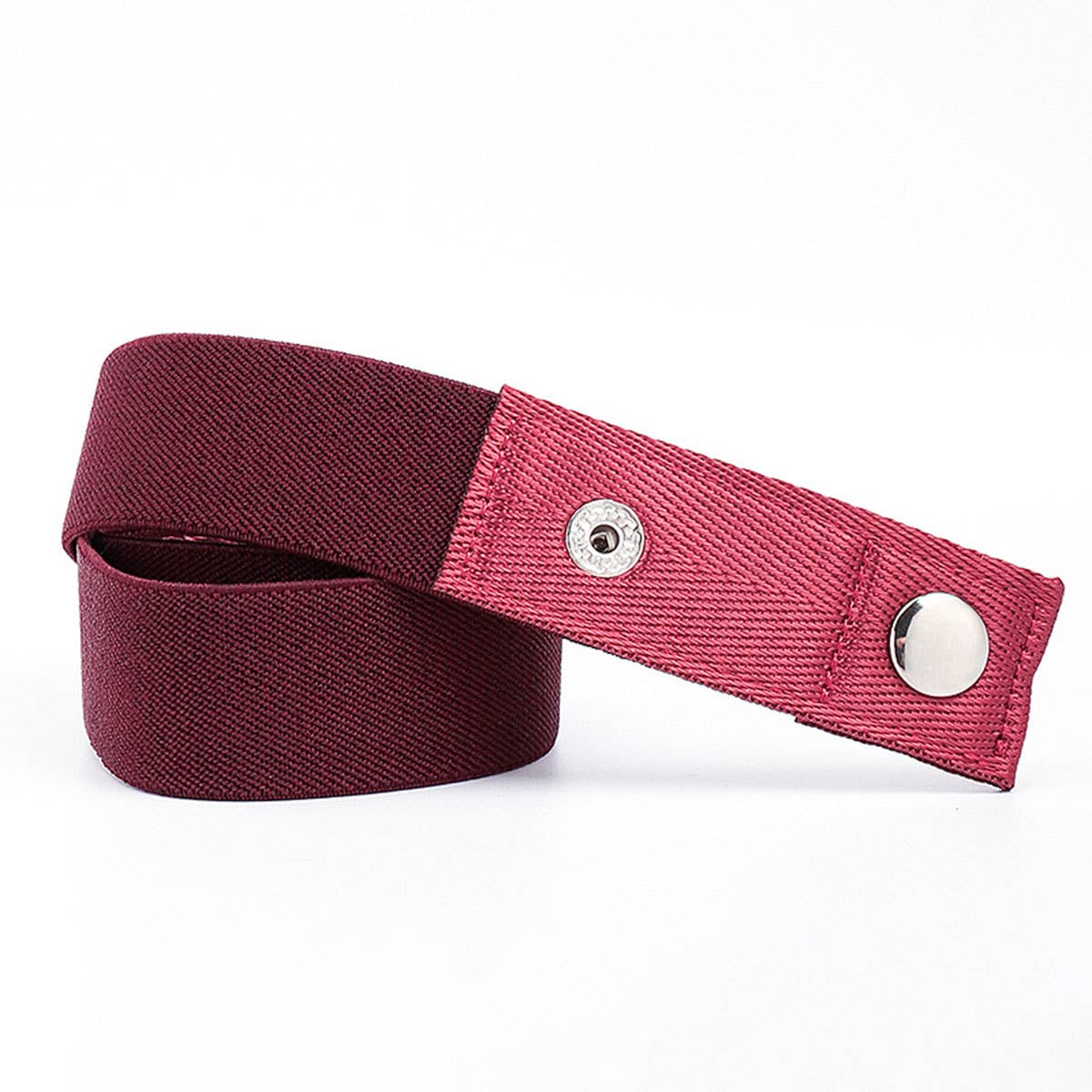 SEAMLESS WOVEN BUCKLELESS ELASTIC CANVAS BELT_CWABE0673
