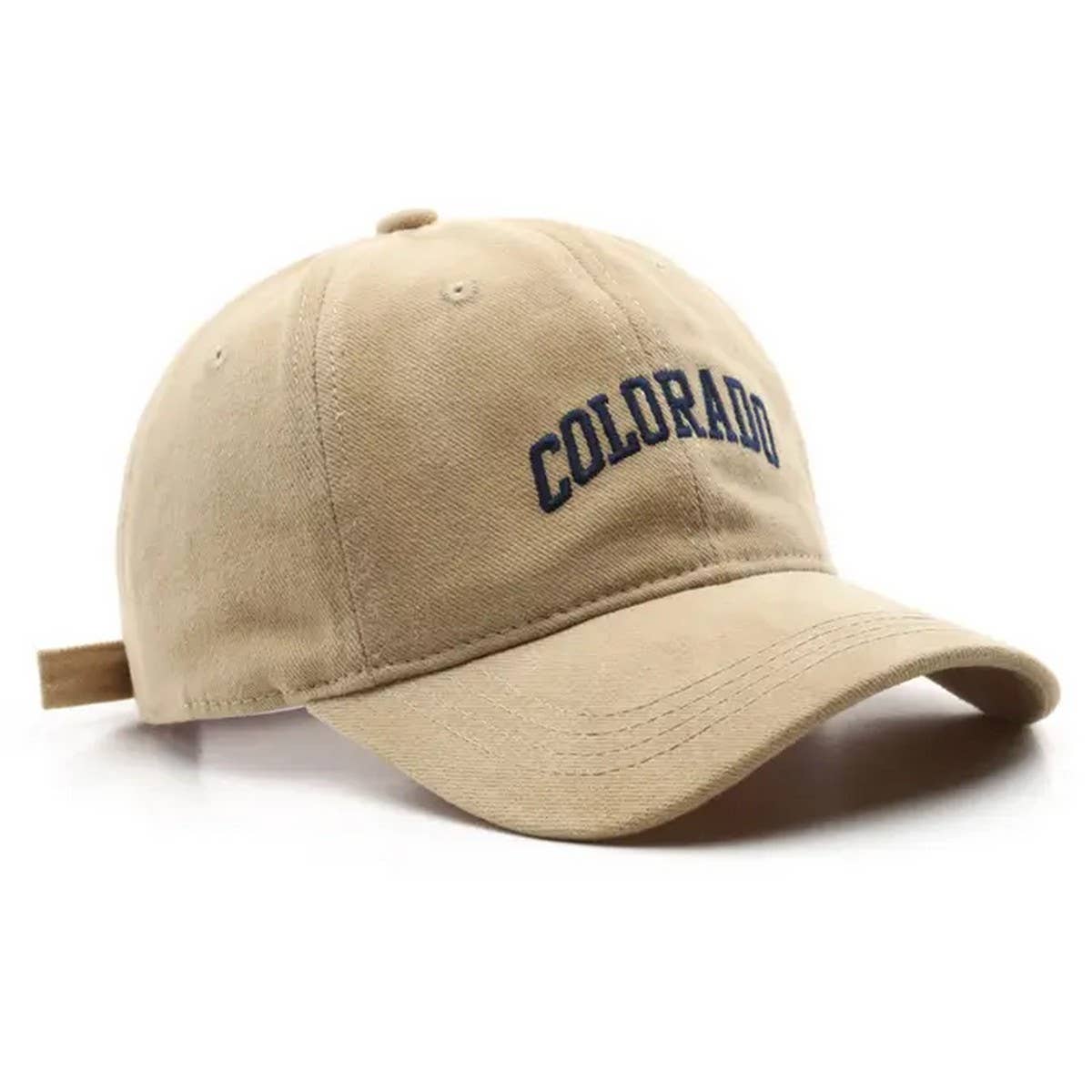 Vintage Letter Embroidered Baseball Cap Outdoor_CWAH0500