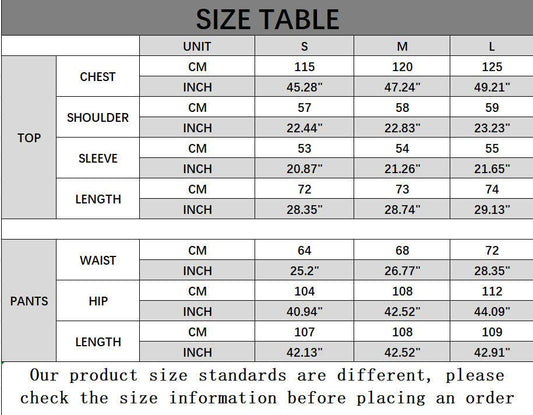 CWSTB00378_LOOSE LONG-SLEEVED SHIRT CASUAL SUIT