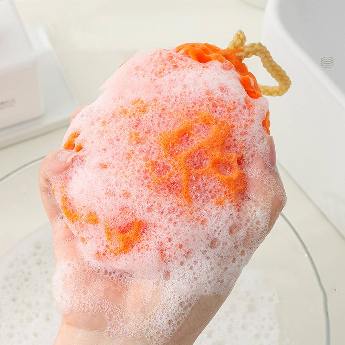 HONEYCOMB SPONGE BATH BALL BATH SPONGE BATH SPONGE