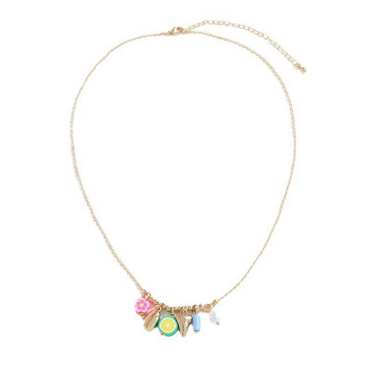 WOMEN'S GEOMETRIC PENDANT STACKING NECKLACE