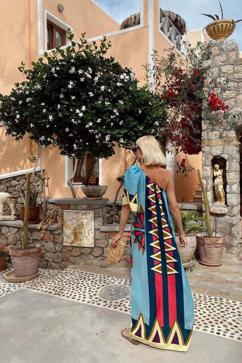 CWDMD6493_POSITIONING PRINT OFF-SHOULDER MAXI DRESS