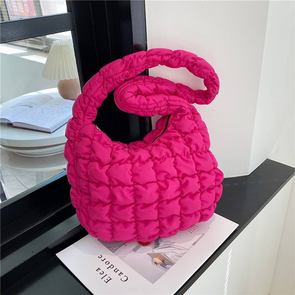 Underarm Cloud Puff Bag Oversized Shoulder Bag_CUAB00460