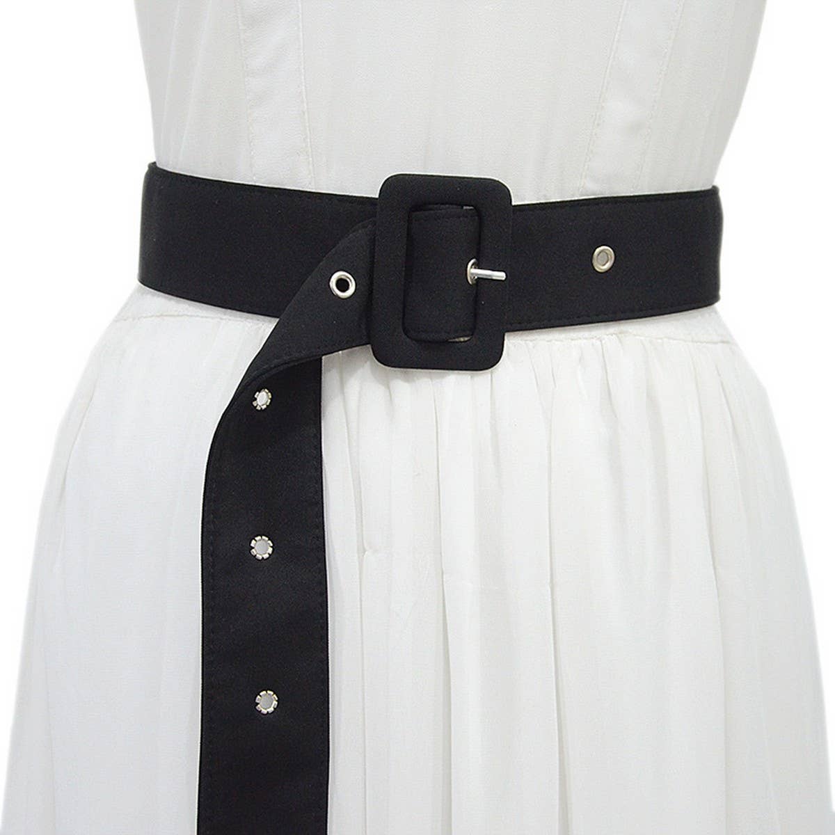 NEW WOMEN'S CASUAL SOLID COLOR WIDE GIRDLE_CWABE0494