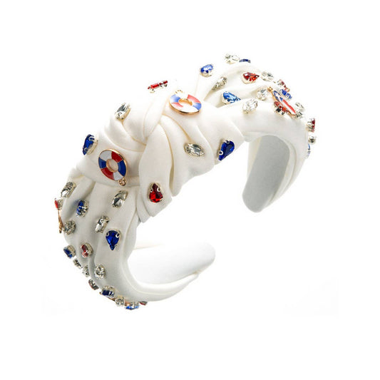 INDEPENDENCE DAY CREATIVE WIDE-BRIMMED HEADBAND_CWAHA1256