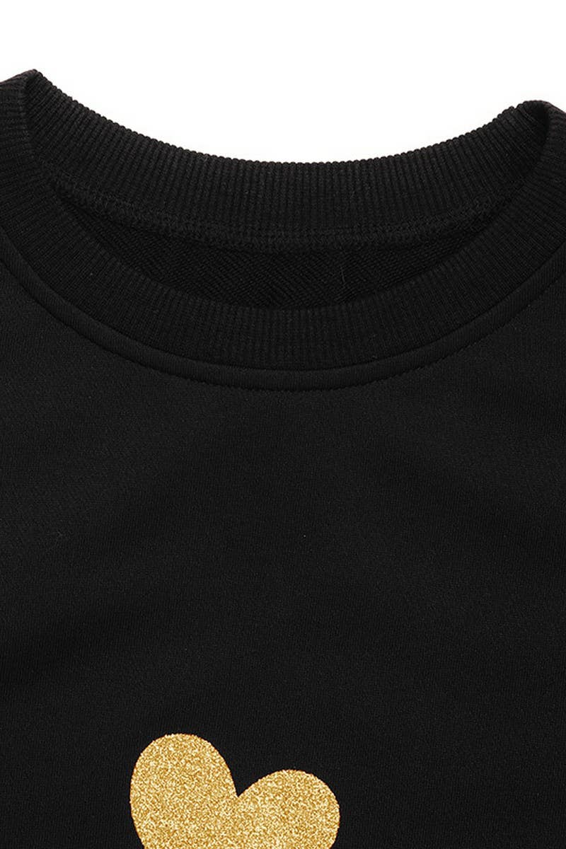 CWTBLL4044_LOOSE FIT LONG SLEEVE HEART PRINT SWEATSHIRT