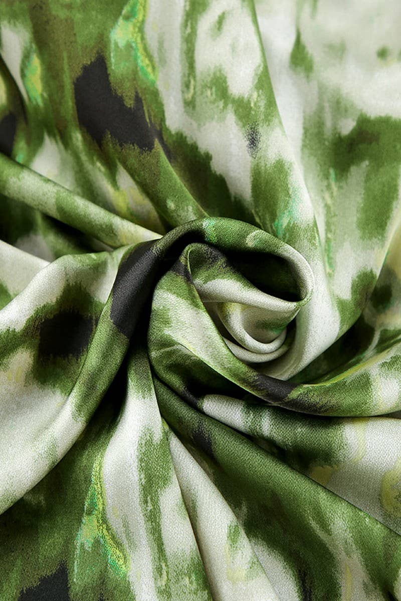 CWSPJ0316_PRINTED LONG-SLEEVED SHORTS PAJAMAS TWO-PIECE SET