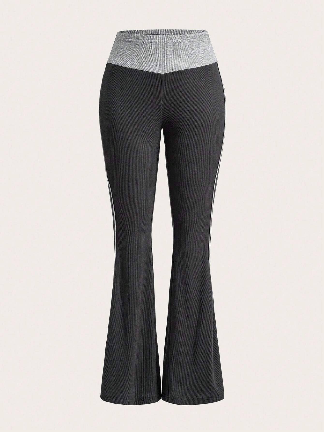 COMMUTER CASUAL ELASTIC-WAISTED WIDE-LEG PANTS