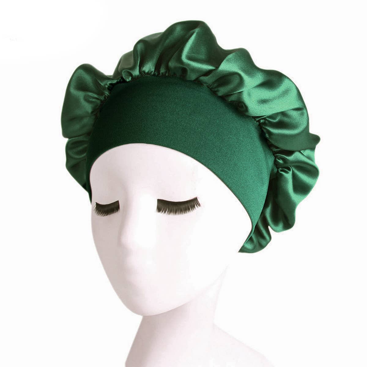 NEW WIDE-BRIMMED NIGHTCAP WITH HEADBAND_CWAH1486