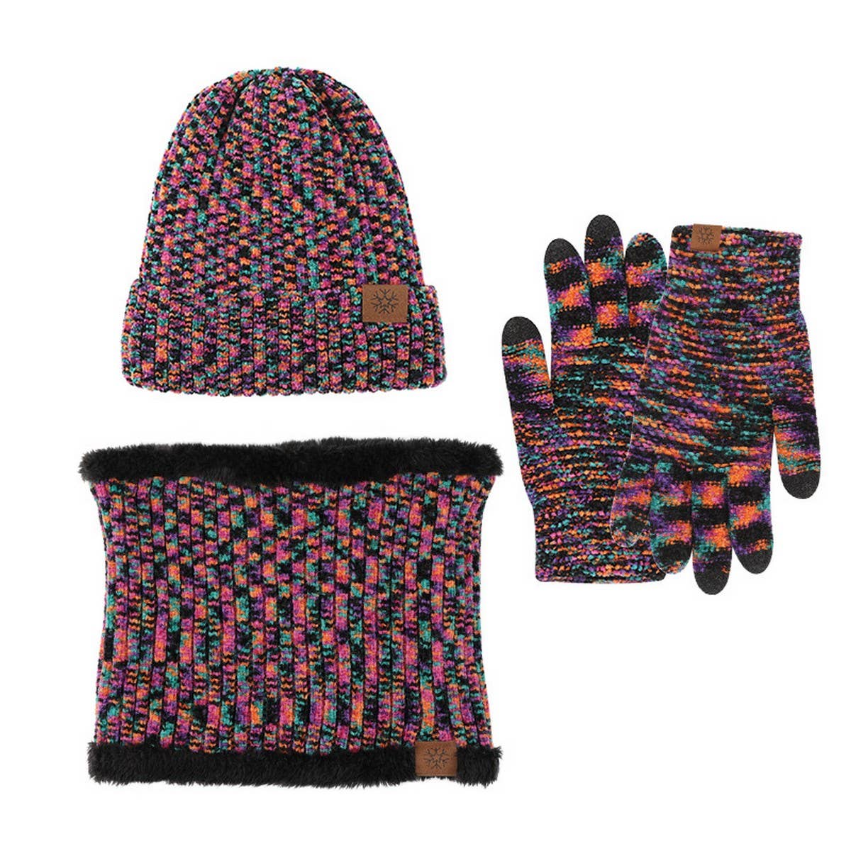 WINTER TOUCH SCREEN WINDPROOF THREE-PIECE SUIT