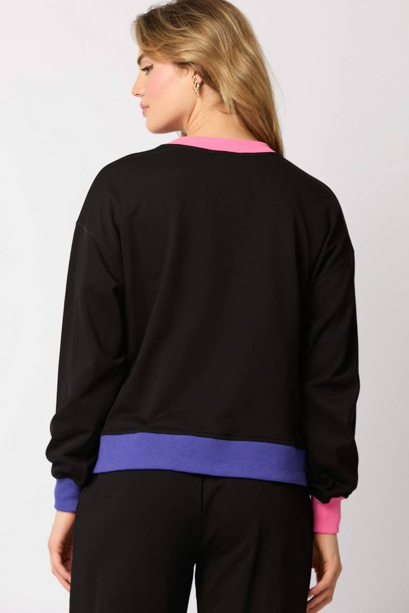 CWSTB00496_CHRISTMAS SOLDIER SEQUINED SWEATSHIRT SET