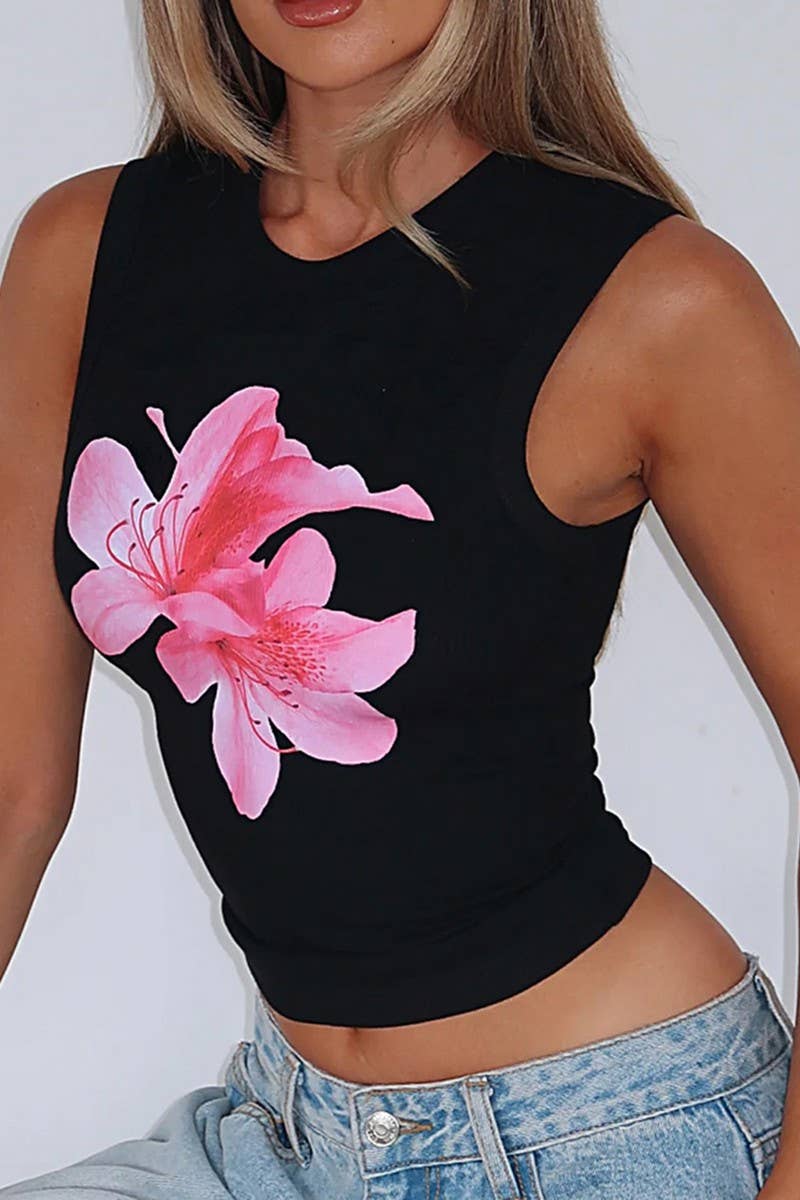 CWTDSSL0016_SPRING AND SUMMER SEXY HOT GIRL PRINTED VEST