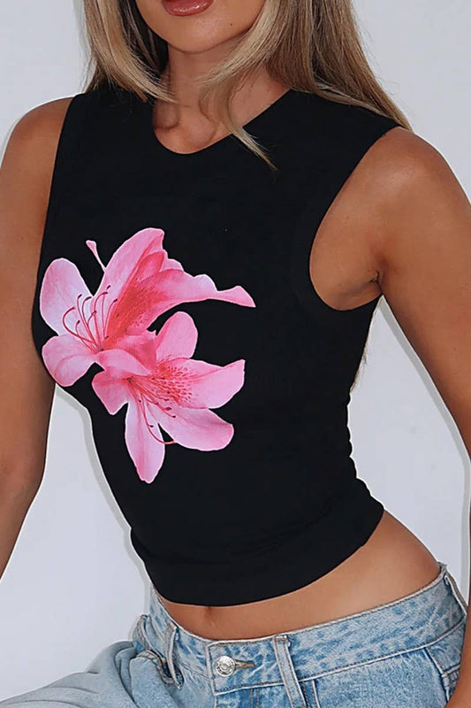 CWTDSSL0016_SPRING AND SUMMER SEXY HOT GIRL PRINTED VEST