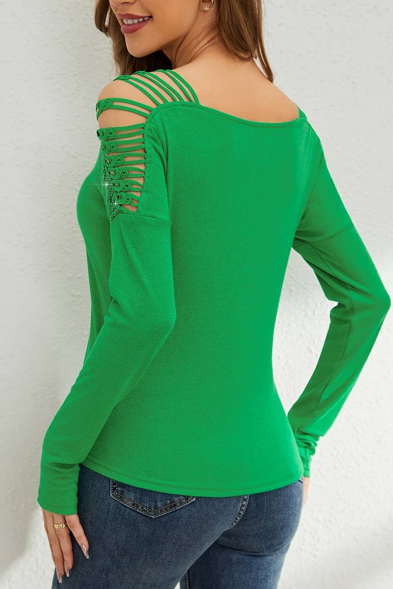 CWTBLL3502_V-NECK HEAVY-DUTY HOT-DRILLED HOLLOW TOP