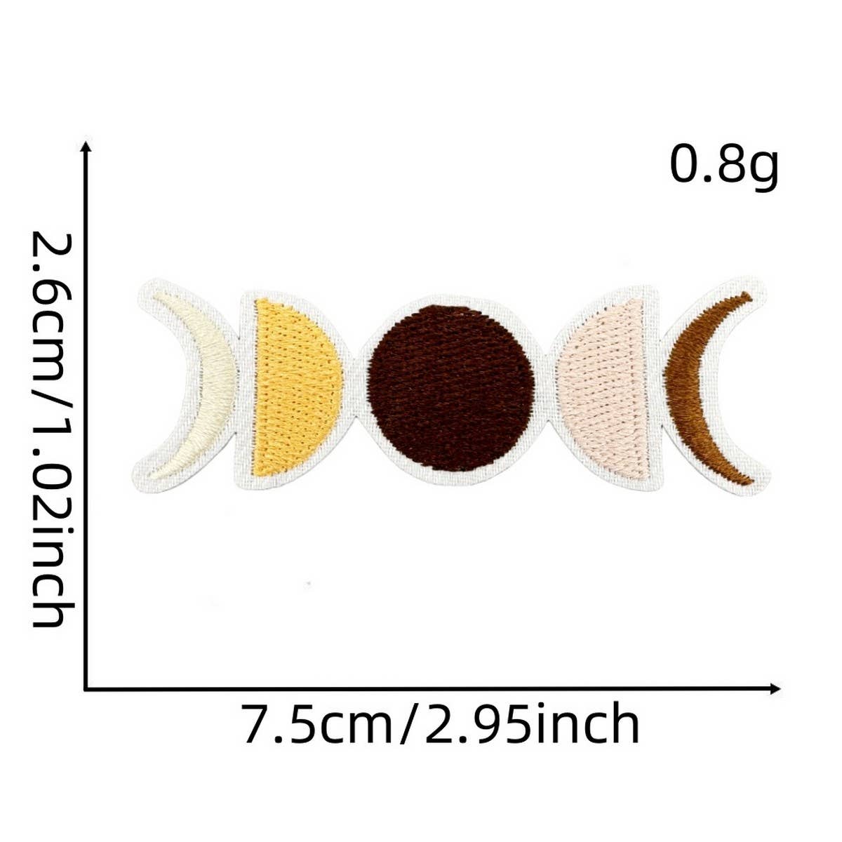 PURE COLOR BOHEMIAN SERIES FABRIC PATCH_CWMM4061